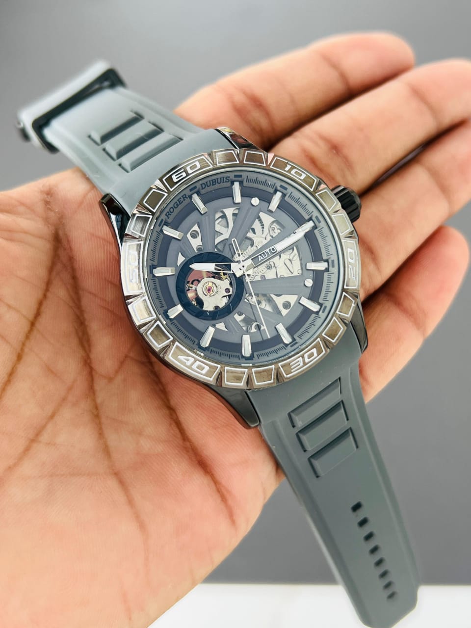 Roger Dubuis Excalibur Aventador S Gray Tourbillon